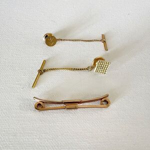 Mens Vintage Dress Accessories Tie Tack Collection Hickok Collar Bar Clip